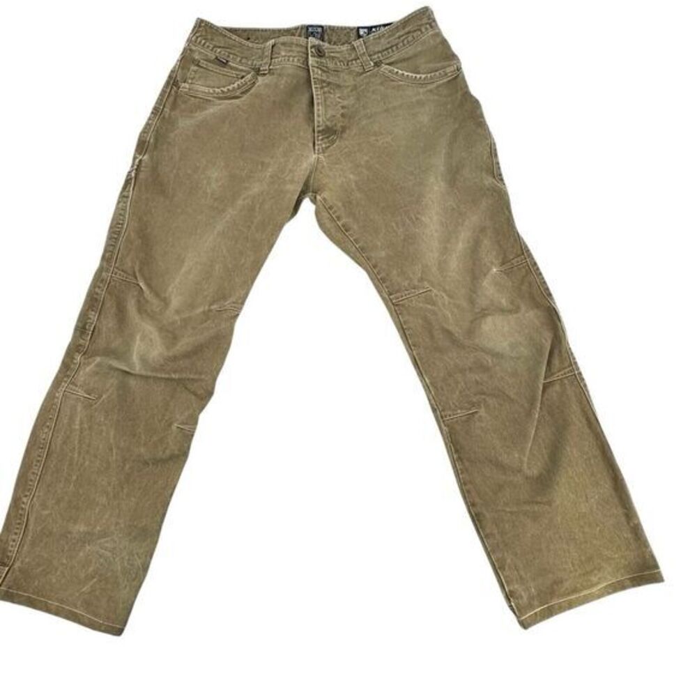 KUHL Rydr Patina Dye Pants Jeans Men's 36 x 30‎ Brown